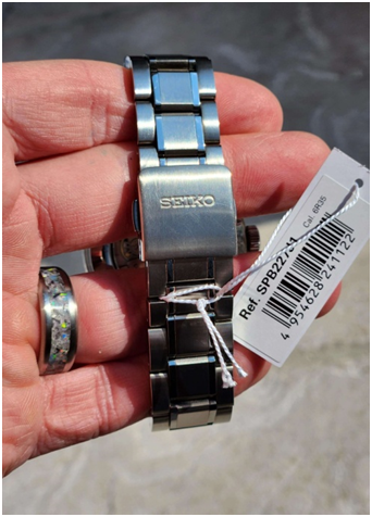Seiko Presage Sharp Edged Rosso SPB227J1 - immagine 5