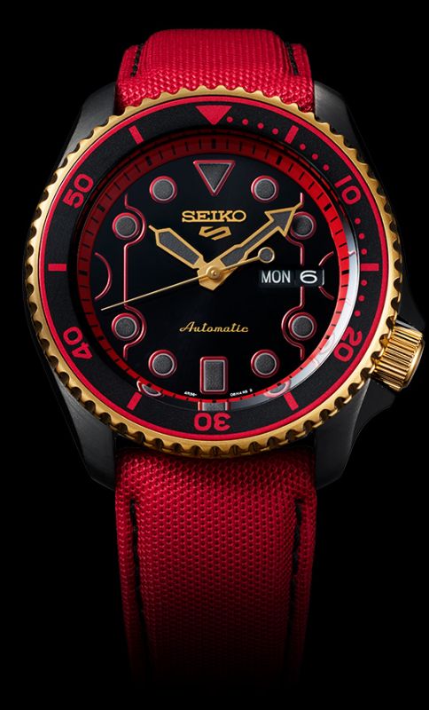 SEIKO 5 SPORT LIMITED EDITIN STREET FIGHTER KEN SRPF20K1