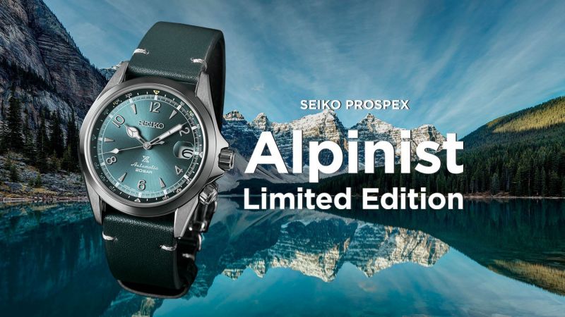 Orologio Seiko Alpinist Mountain Glacier - SPB199J1