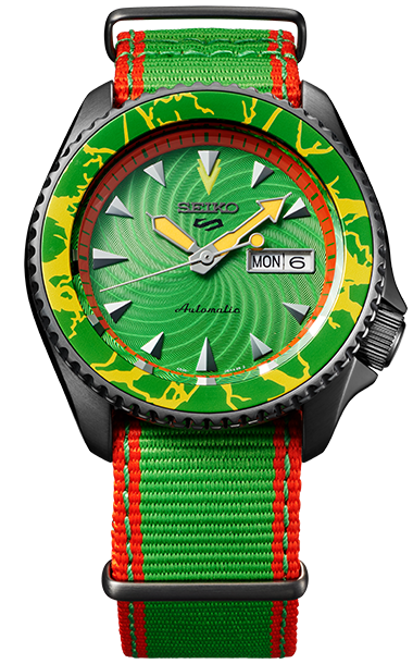 SEIKO 5 SPORT LIMITED EDITION STREET FIGHTER BLANKA SRPF23K1