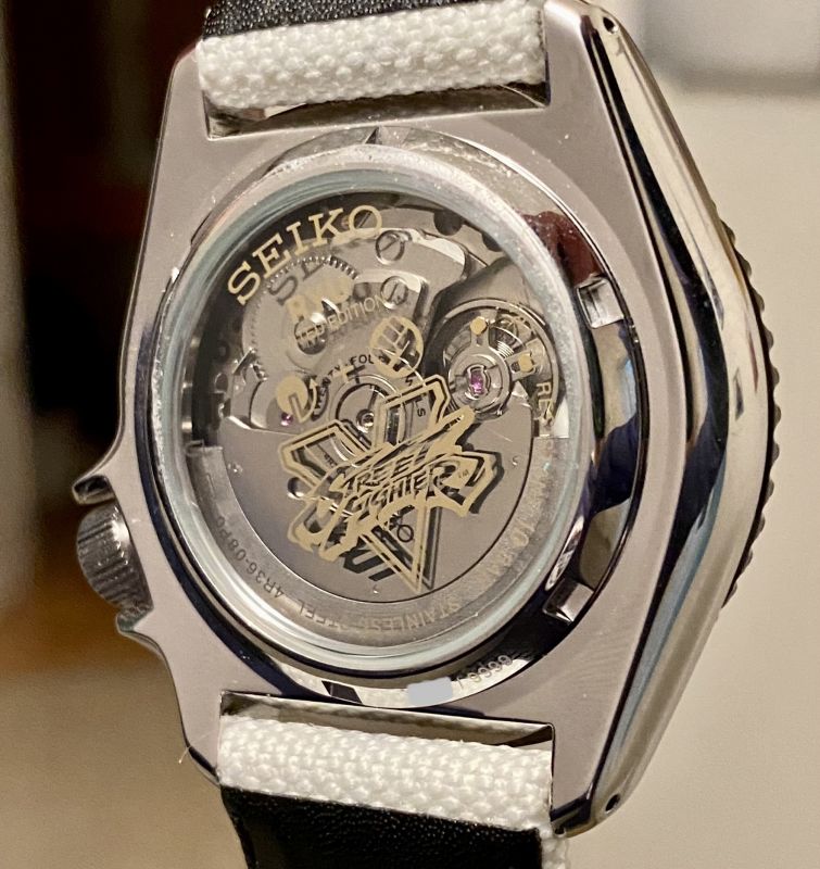 SEIKO 5 SPORT STREET FIGHTER LIMITED EDITION SRPF19K1 RYU - immagine 5