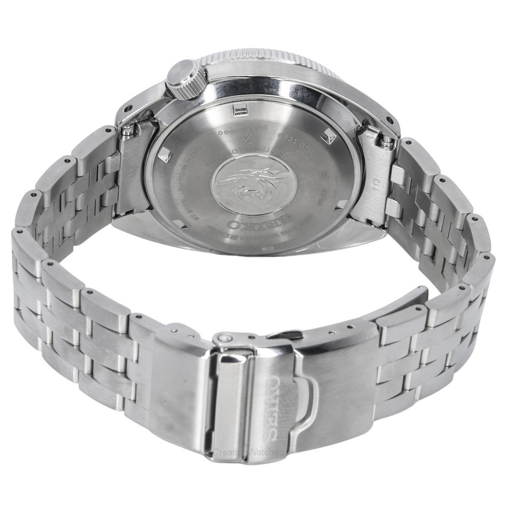 Orologio acciaio Seiko Prospex Watchmaking 110th Anniversary Save the Ocean Limited Edition SPB333J1 - immagine 3