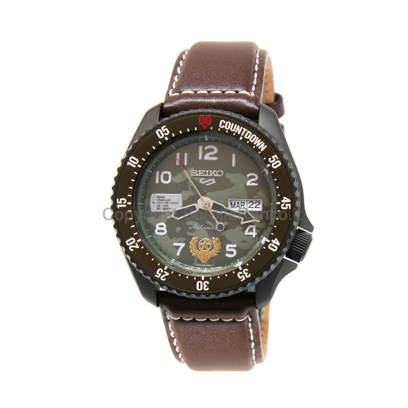 SEIKO 5 SPORT LIMITED EDITION STREET FIGHTER GUILE SRPF21K1
