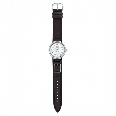 Orologio da uomo Seiko Presage Takumi 110° Anniversario "Laurel" Quadrante Bianco Cinturino in Pelle SPB359J1 - immagine 4