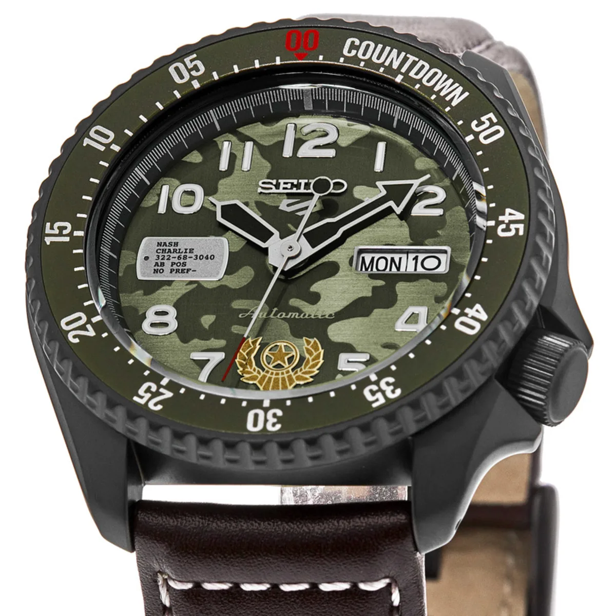 SEIKO 5 SPORT LIMITED EDITION STREET FIGHTER GUILE SRPF21K1 - immagine 8